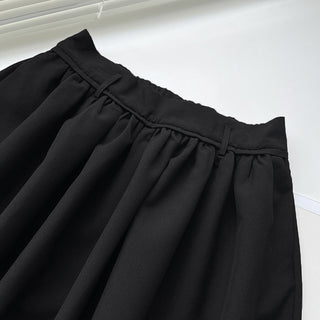 Low Waist Black Slim skirt