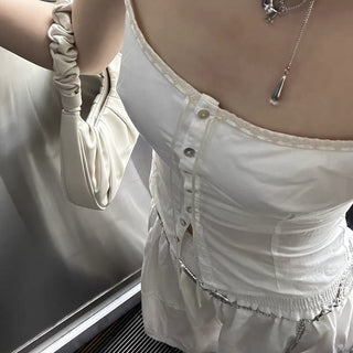 Lace top & Skirt set
