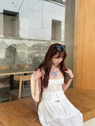 Lace top & Skirt set