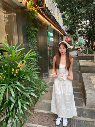Lace top & Skirt set