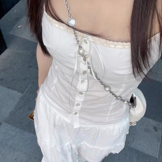 Lace top & Skirt set