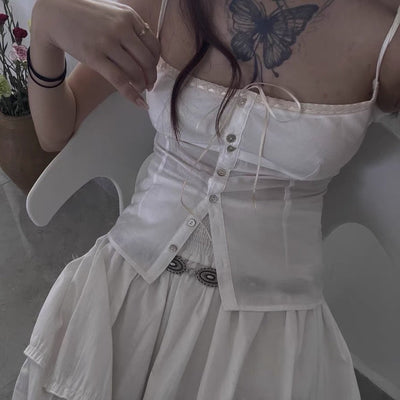 Lace top & Skirt set