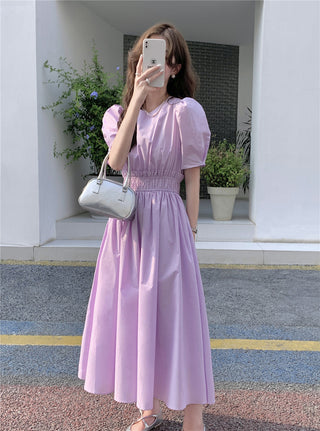 Pink Waist Slimming dress