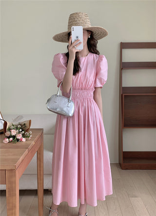 Pink Waist Slimming dress