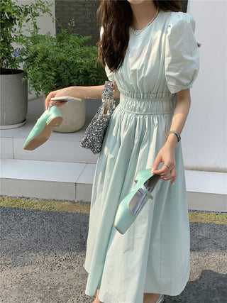 Pink Waist Slimming dress