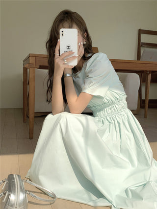 Pink Waist Slimming dress