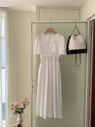 Pink Waist Slimming dress