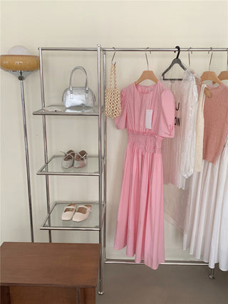 Pink Waist Slimming dress