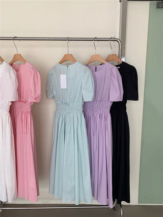 Pink Waist Slimming dress