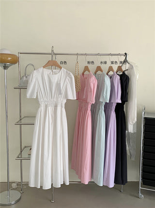 Pink Waist Slimming dress