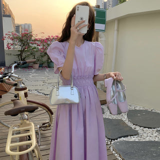 Pink Waist Slimming dress