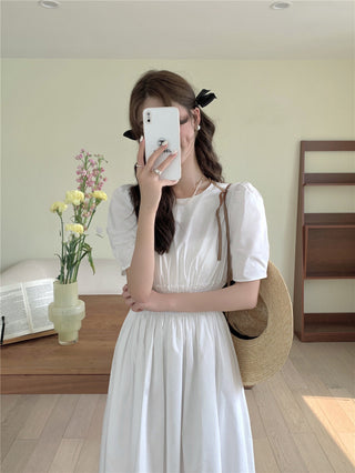 Pink Waist Slimming dress