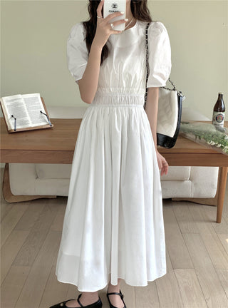 Pink Waist Slimming dress