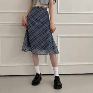Plaid Skirt Dress