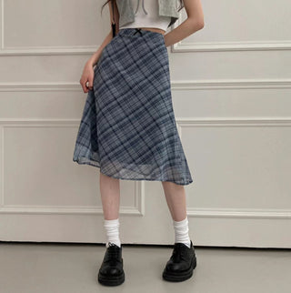 Plaid Skirt Dress