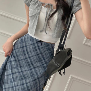 Plaid Skirt Dress