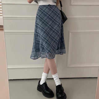 Plaid Skirt Dress