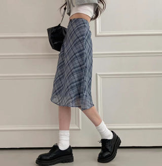 Plaid Skirt Dress