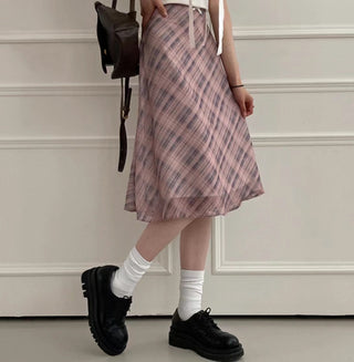 Plaid Skirt Dress