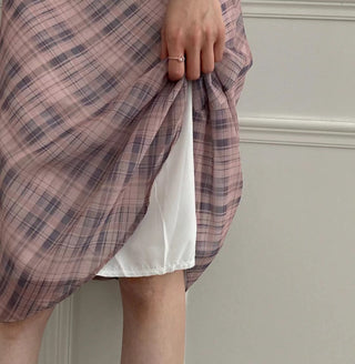 Plaid Skirt Dress