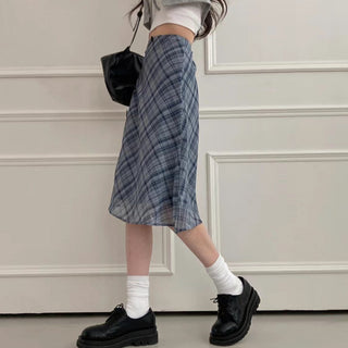 Plaid Skirt Dress