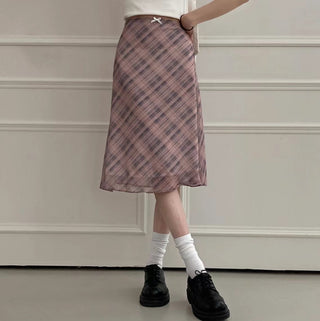 Plaid Skirt Dress