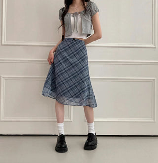 Plaid Skirt Dress
