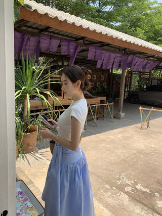 Irregular Long Skirt