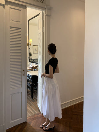 Irregular Long Skirt