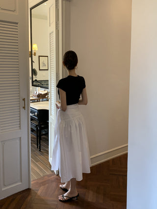 Irregular Long Skirt