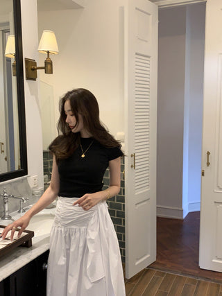 Irregular Long Skirt