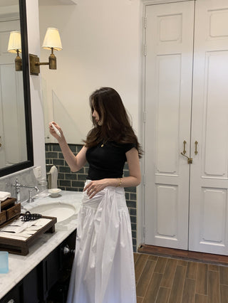 Irregular Long Skirt