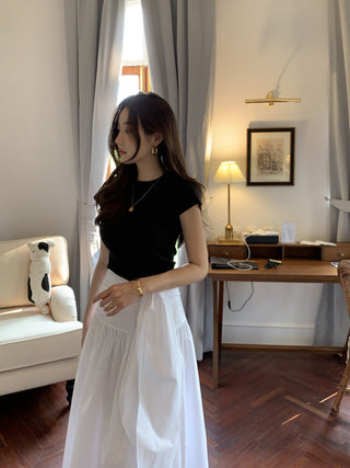 Irregular Long Skirt