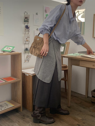 Knitted Wool Skirt