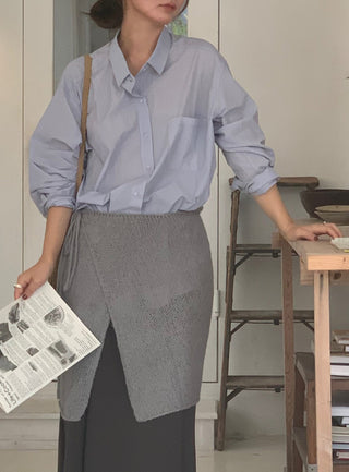 Knitted Wool Skirt