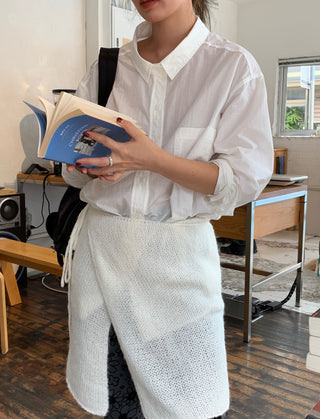 Knitted Wool Skirt