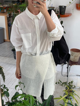 Knitted Wool Skirt