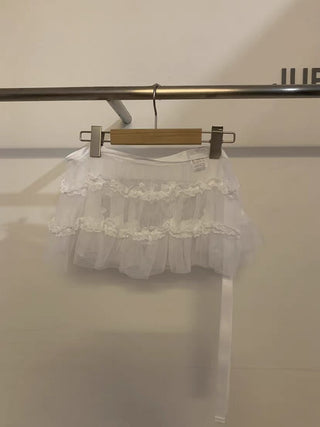 Lace Tulle Skirt