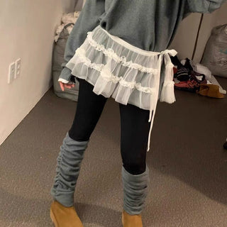 Lace Tulle Skirt