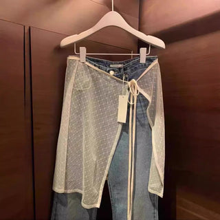 Lace Apron Skirt