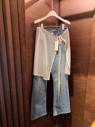 Lace Apron Skirt