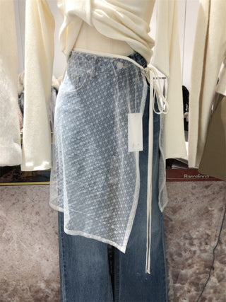 Lace Apron Skirt