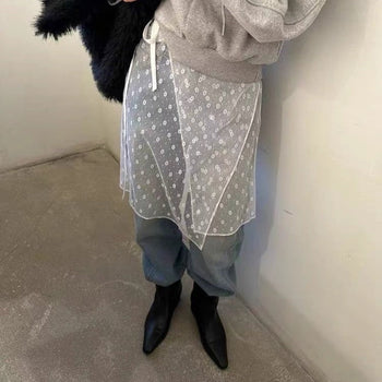 Bandage Lace Skirt