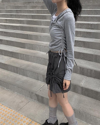 Nylon Lace Skirt