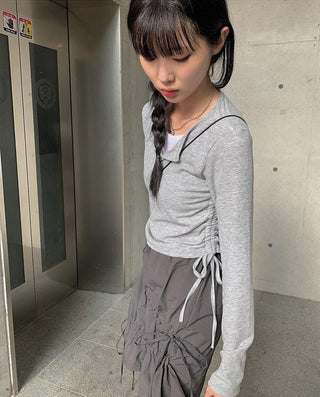 Nylon Lace Skirt