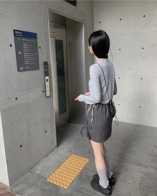 Nylon Lace Skirt