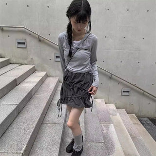 Nylon Lace Skirt