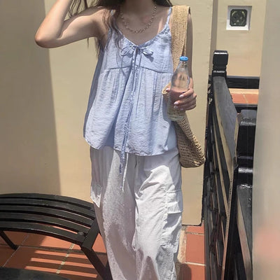 Lace Strap Top 01