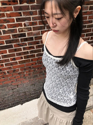 Bubble Lace Vest