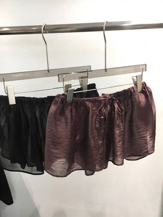 Buckle Apron Skirt